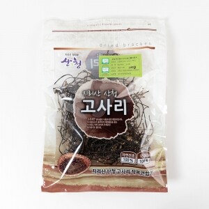[친환경기획전] 무농약 GAP 건고사리100g _지리산담쟁이