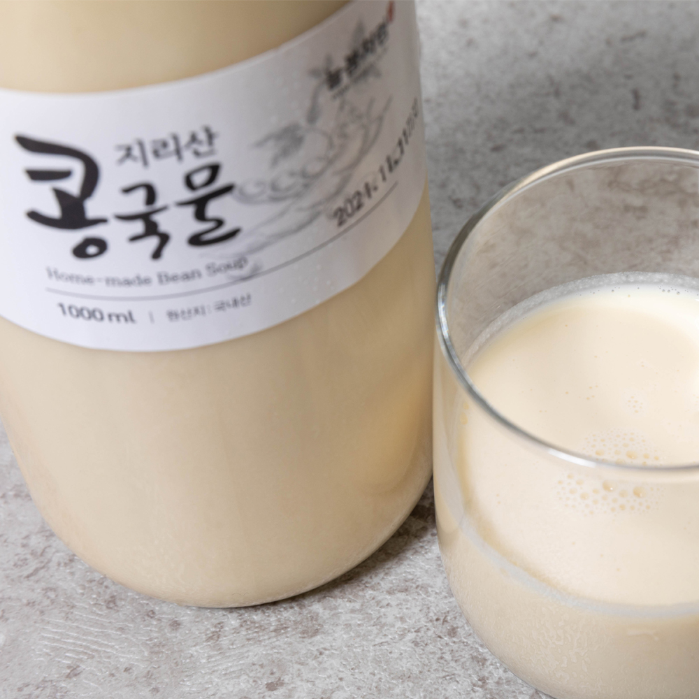 산엔청쇼핑몰,지리산 콩국물 1000ml 1병,손두부650g 1모 _부리골영농조합